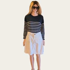 Athleta Cream Cordoroy Cordoba Mini Skirt, 8T